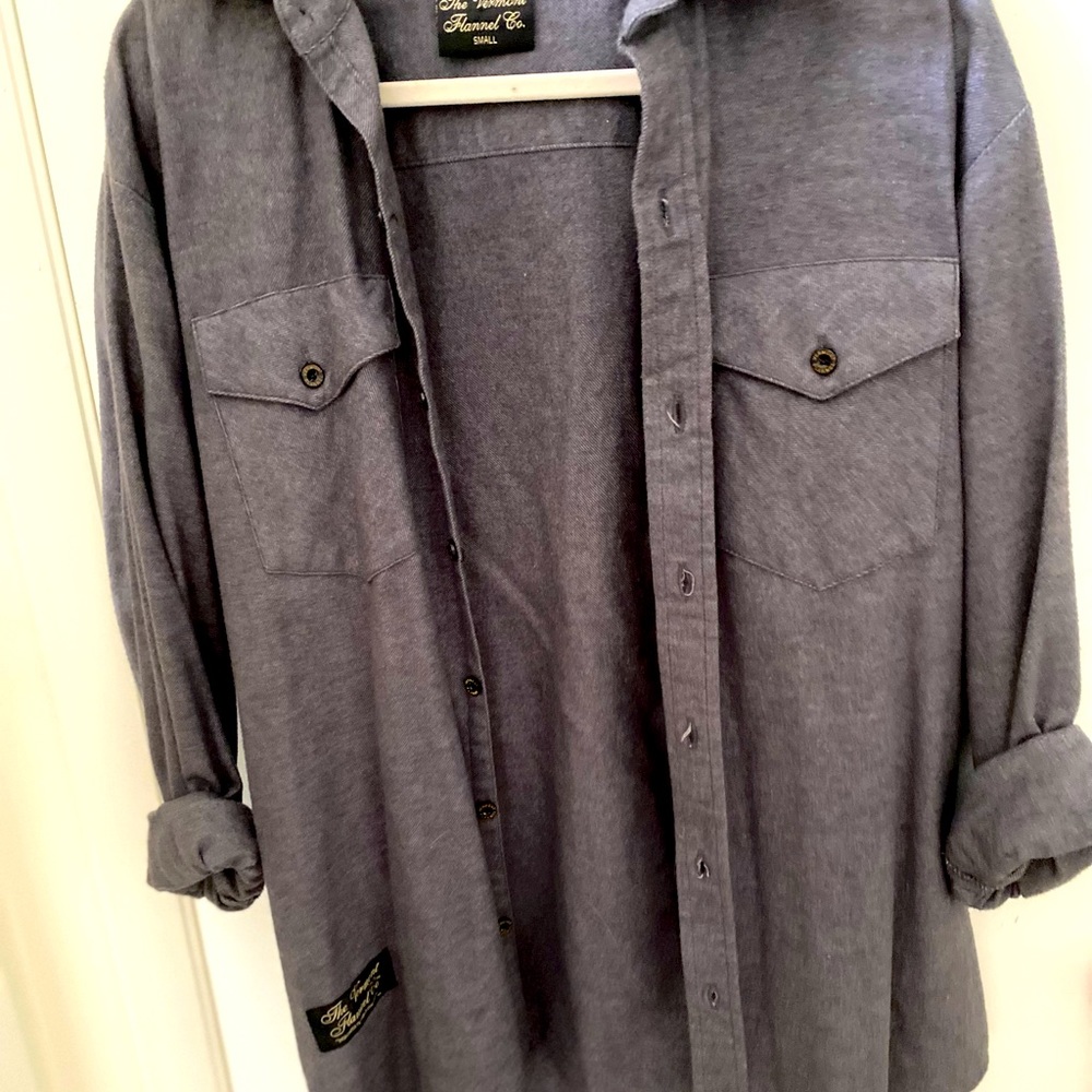 Vermont Flannel Company flannel shirt.